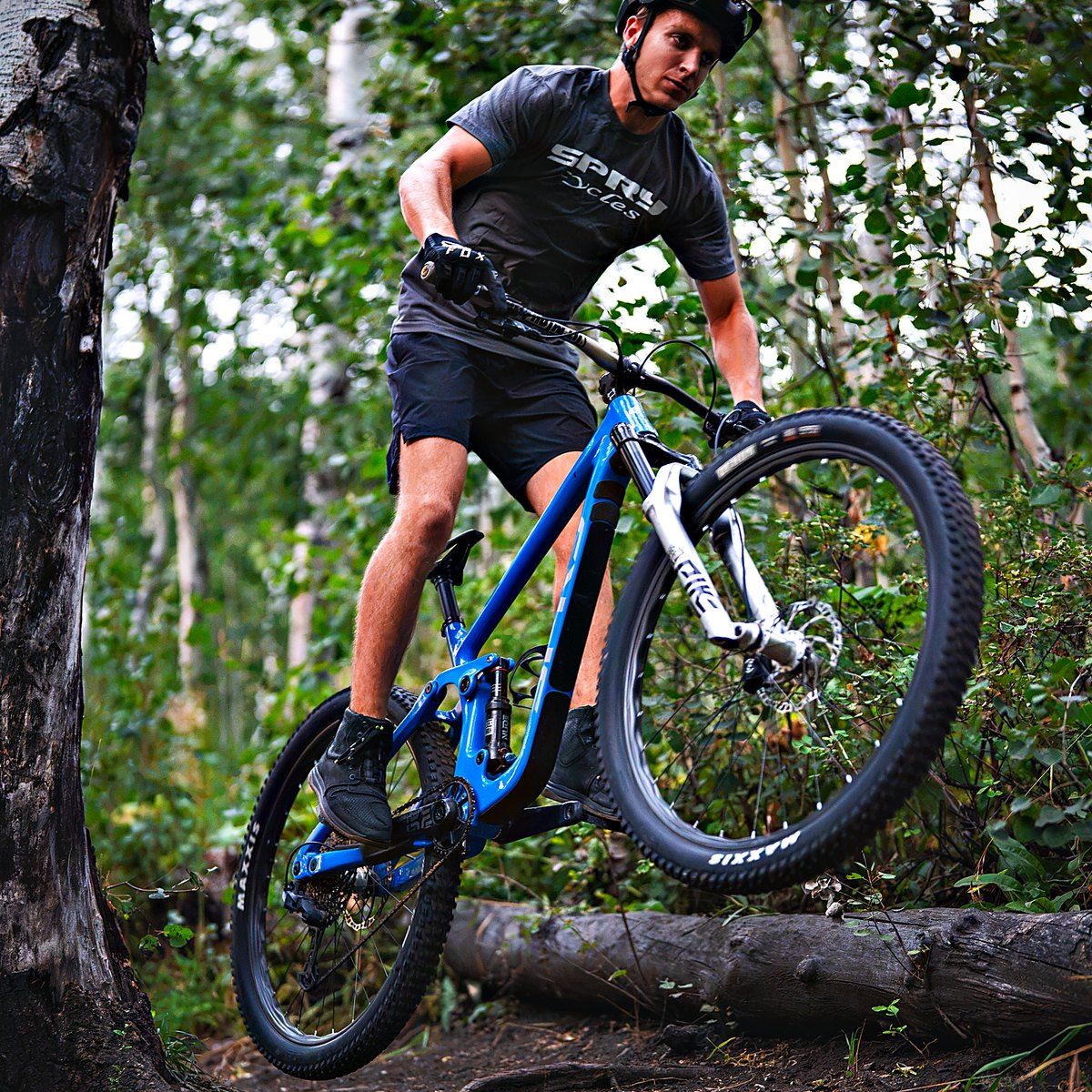 RockShox SID Luxe Ultimate shock on a Spry Scorpius